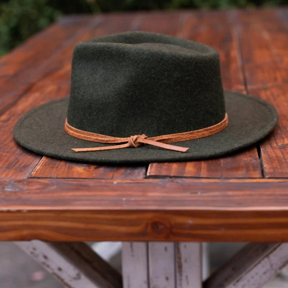 RORY FELT HAT-GREEN